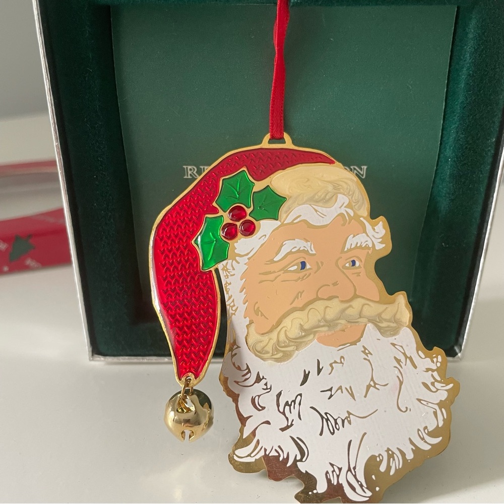Vintage Reed & Barton Ornament - Santa